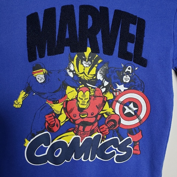 Marvel Comics Wolverine Cap Iron Man S Sweater - Picture 1 of 6